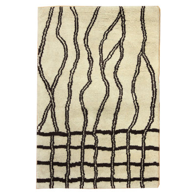 Moroccan One-of-a-Kind Rectangle 4'7" X 6'5" Area Rug