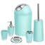 Ensemble d'accessoires de salle de bain 6 pièces Chrysanthi Aqua-1147583301