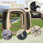Canvas Bell Tent, 4 Seasons Tent With 2 Stove Jack-101580897-101580898