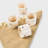 Sitara Resin White Napkin Ring (Set of 4)