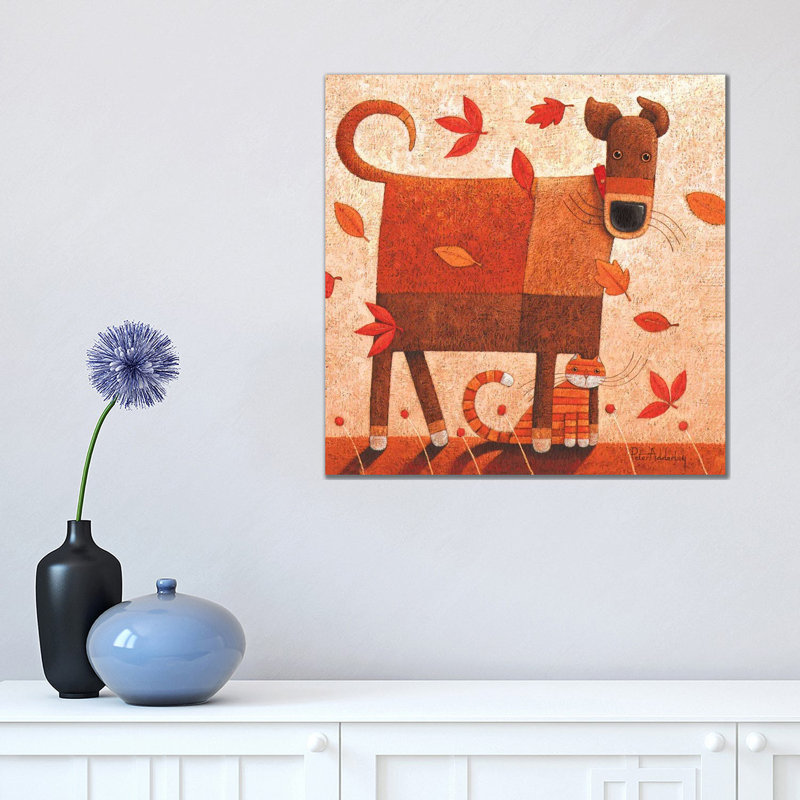 Shelter From The Storm by Peter Adderley - Wrapped Canvas Gallery-Wrapped Canvas Giclée, 45.72 cm H x 45.72 cm W x 1.91 cm D