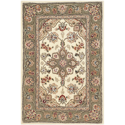 Persian Court Silk & Wool Pile Oriental Rug