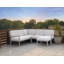 Travira Square Outdoor Ottoman Patio Ottoman-891187478