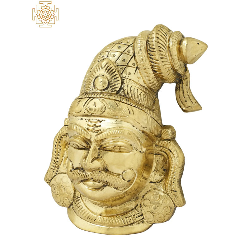 Figurine en laiton Madurai Veeran