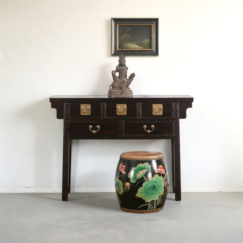 Retro Minimalist Multifunctional Console Table