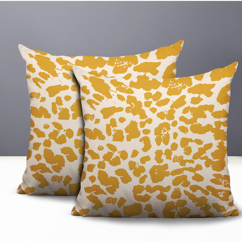 Coussin intérieur / extérieur Lexy, 18x18, Yellow