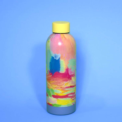 Portico Designs Arthouse Unlimited Collection 500 mL Vacuum Insulated Stainless Steel Water Bottle with