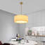 Luminaire suspendu tambour 4 lumières Latrinia