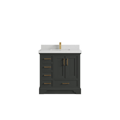 Jonesha 36'' Single Bathroom Vanity with Top