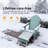  Folding Adirondack Chair with Retractable Ottoman, 3-Postion Adjustable Outdoor Chair, Easy Assembly & Ergonomic Back Support for Patio-1709479134