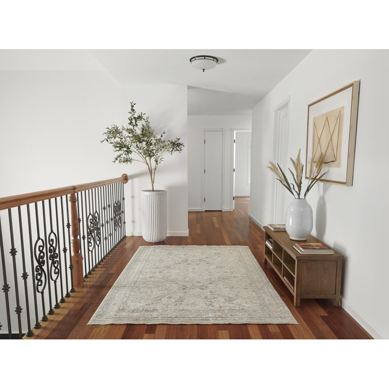 Viscose Oriental Indoor Rug, Rectangle 7'10" x 10'10"