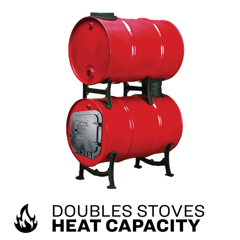 Ensemble d'adaptateur pour double tonneau en fonte