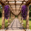 2pcs Faux Silk Uv Resistant Realistic Morning Glory Trailing Vines-7786701