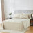 7pieces(full/queen/king)lightweight Solid Pinch Pleat Comforter Set For All Seasons, Twin(5 Pieces), Soft & Comfortable Bed In A Bag Set For Student/friends/family, A Cloud-like Sleeping Space , Spring/summer/autumn/winter, Great Gift/home Decor-112509974-112509966