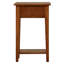 Table d'appoint carrée en bois massif-14827735