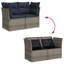 62cm Wide Patio Sofa with Cushions