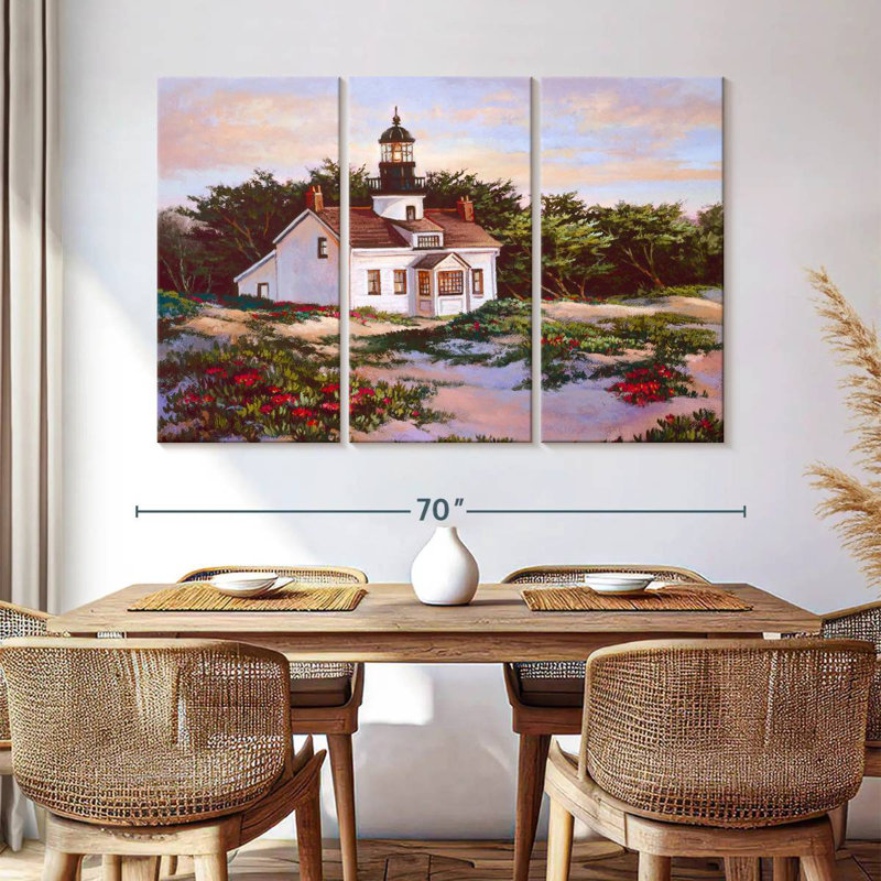 Point pinos lighthouse Aletra, H 42 po x l 65 po