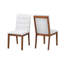Chaises de salle à manger rembourrées modernes-2061549300