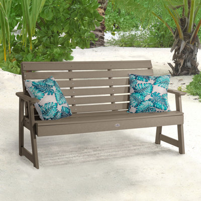 Middendorf Outdoor Garden Bench - 5ft Length by Beachcrest Home
