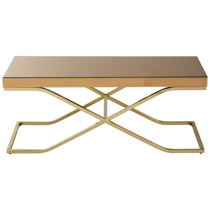 Bremond Cross Legs Coffee Table