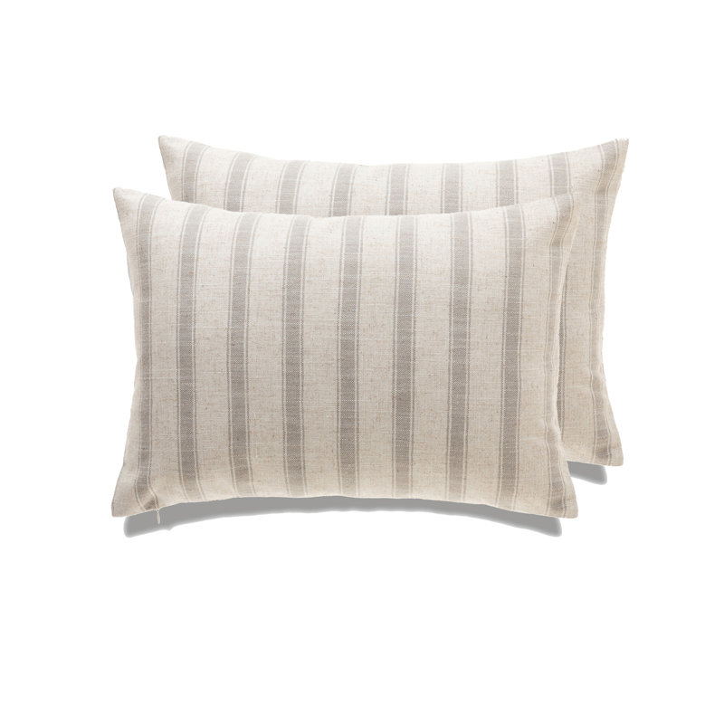 Housse de coussin rectangulaire Michael Penney seulement - ensemble de 2, Beige