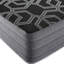 Matelas simple de 10 po avec couche de mousse lisse pour un repos apaisant ferme. Housse de glace pour le sommeil. Mousse, sécuritaire. Fabriqué aux États-Unis. Base HD solide. Noir