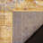 Sasha Viscose Floral Rug in Gold-14032214