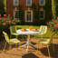 Ensemble de table à manger moderne (doit inclure la table et la chaise), patio en métal PP