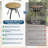 Abshire All Aluminum 5-Piece Outdoor Dining Set, 4-Person Outdoor Table and Chairs with Round HDPS Top, All-Weather Patio Dining Set for Backyard, Deck, Garden
