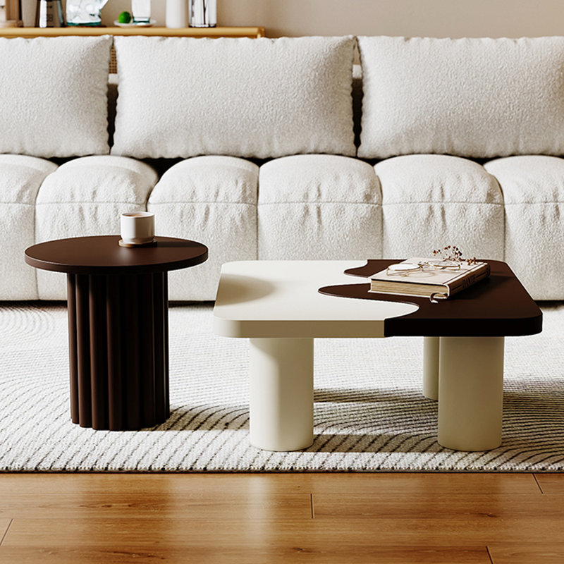 French-style wooden coffee table