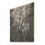 Arbre gothique gris dans la nuit II - arbre sur bois-870516200