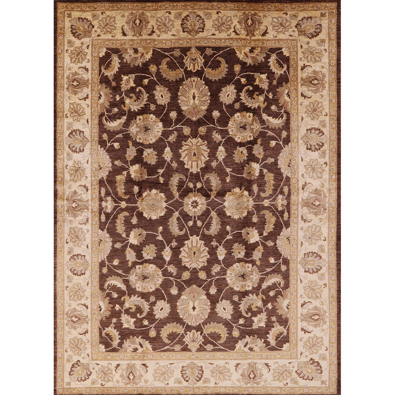 Tapis oriental beige / brun Rye, Rectangle 5 pi x 8 pi
