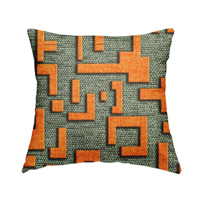 Cobbs Geometric Rectangular Cushion