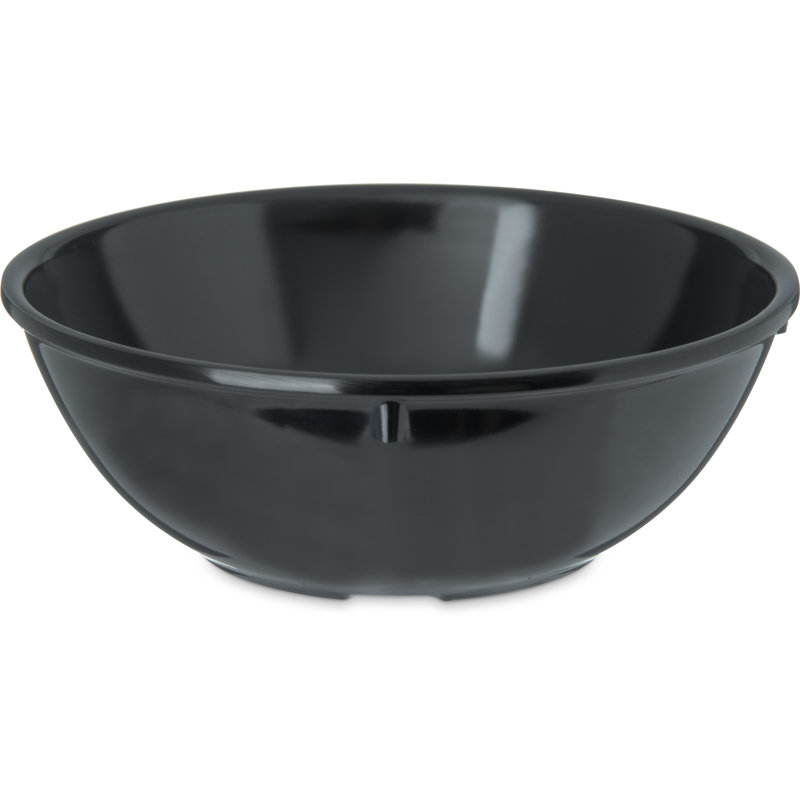 Bol nappie en mélamine 14,8 oz. Dallas Ware®, Noir
