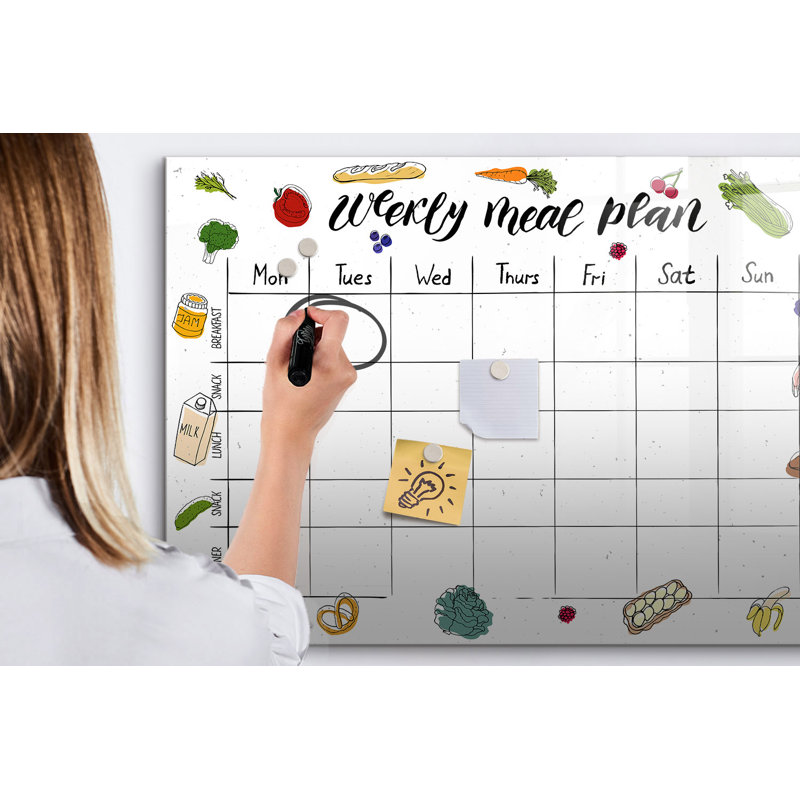 Magnetic Glass Dry Erase Board
