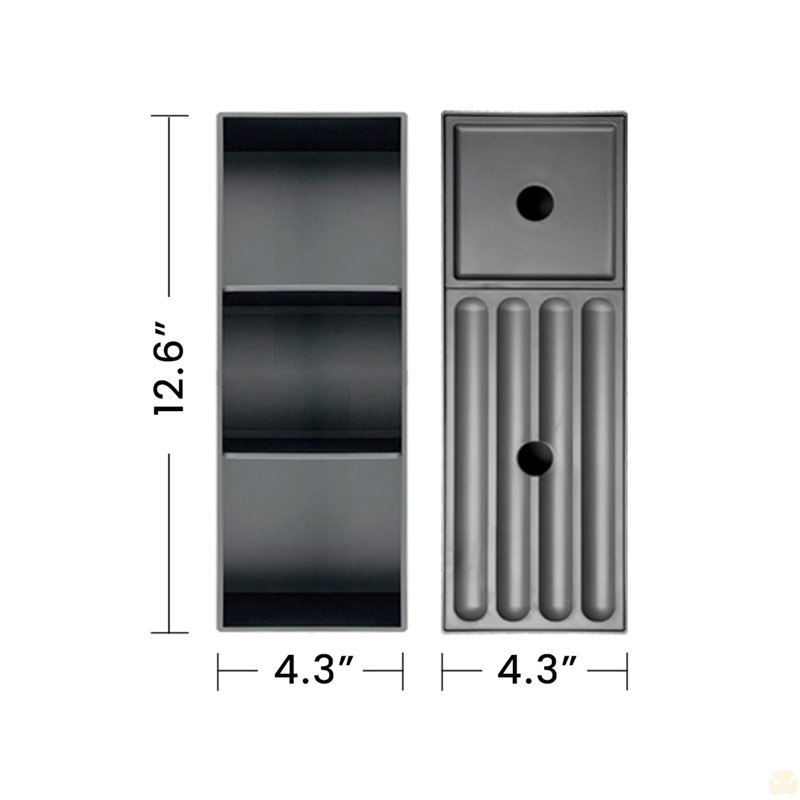 30" Striped Walnut Bathroom Vanity With White Ceramic Sink, Wall Mounted Floating Bathroom Vanity, Walnut, 30"