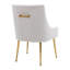 Chaise rembourrée en velours Sandstrom-1580223611