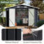 12x10 Ft Outdoor Storage Shed  -633567352