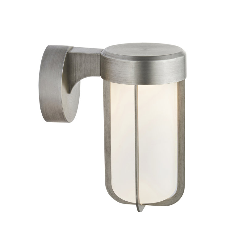 Sentry 1-Light Wall Outdoor Ip44 Lantern, Aged Pewter