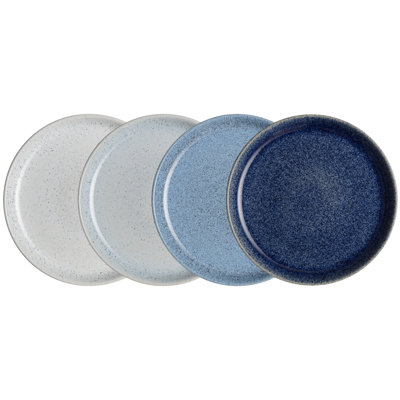 Denby Studio Blue Coupe Dinner Plates