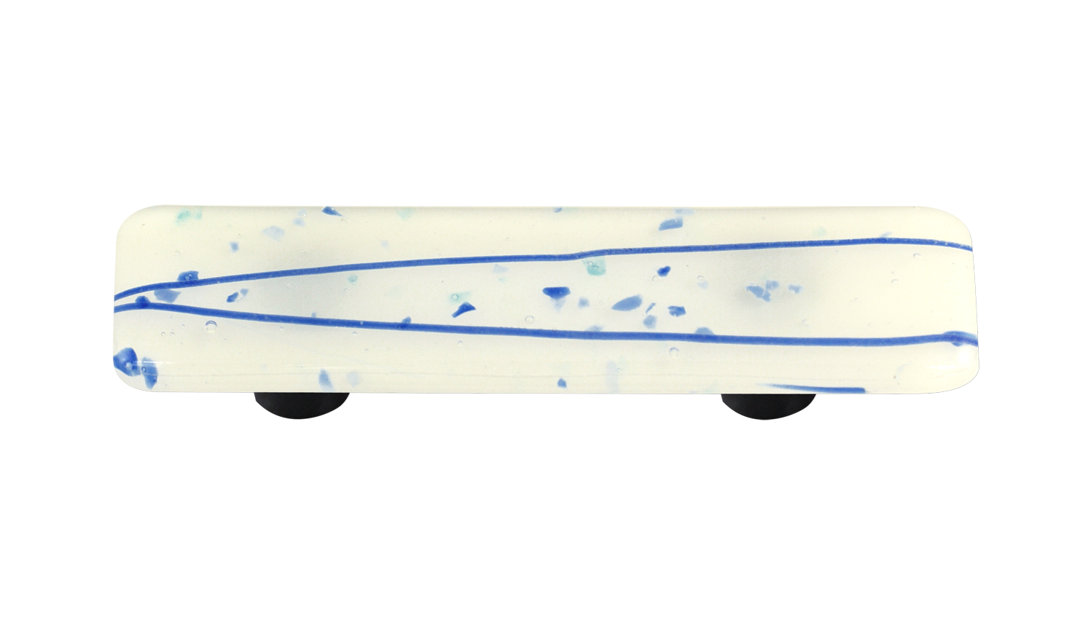 Mardi Gras 3" Center to Center Bar Pull Aquila Art Glass 