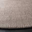 Tapis gris tissé à la main Adelmar-309364121