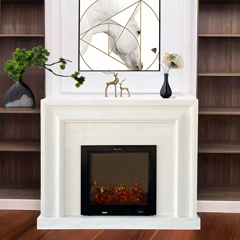 Foyer électrique 51,18 po, H 43,31 po x l 51,18 po x P 11,81 po
