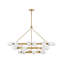 Selene 36 - Light Wagon Wheel Chandelier