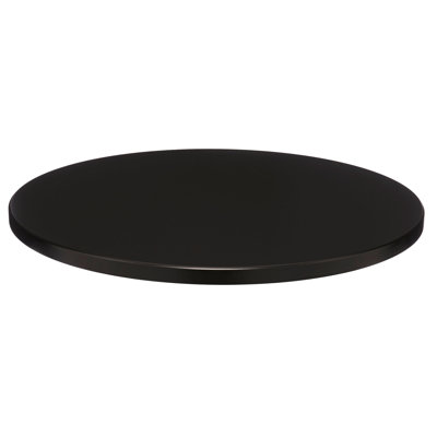 Round Indoor Powdercoated Wood Table Top