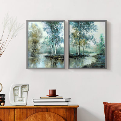 Spring's Grace I-Premium Framed Print -Ready to Hang - No Nails Required - No Nails Required
