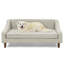 Canapé-lit surélevé durable et confortable avec accoudoirs irréguliers de conception moderne, idéal pour les chiens de taille moyenne et grande-1199118298-1199118297