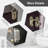 HOMCOM 24" X 32" Jersey Display Case, Wall-Mounted Memorabilia Acrylic Shadow Box With Hanger, Brown-2086468108