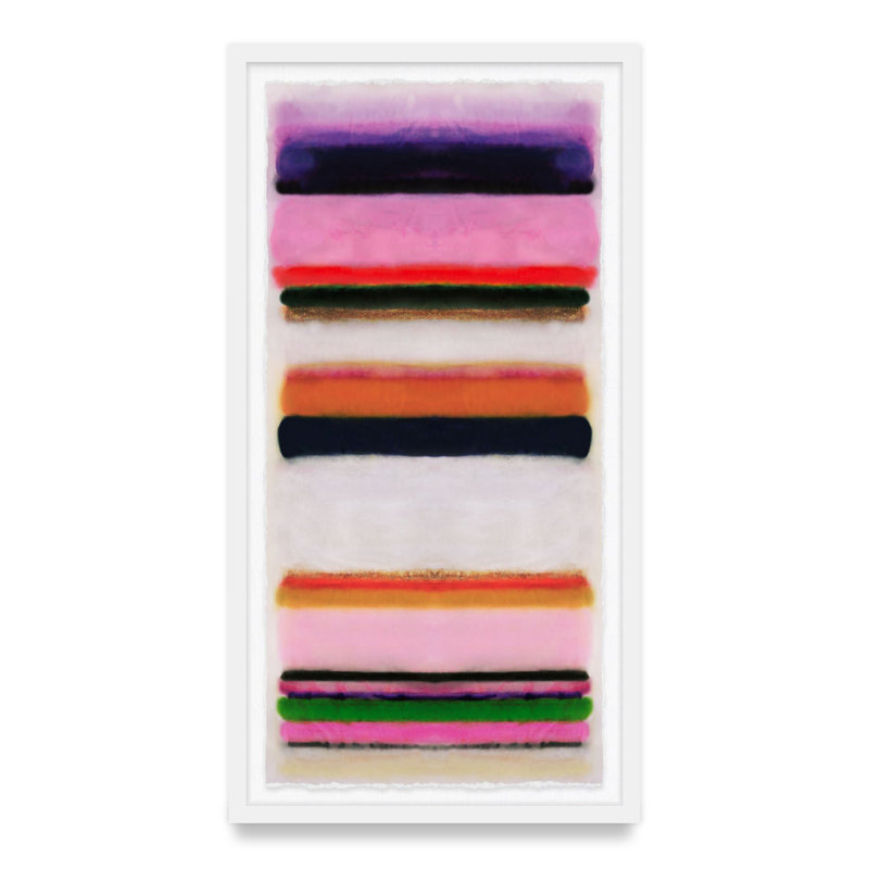 Beauty Inside By Kristi Kohut, White Wood, 30" H x 17" W