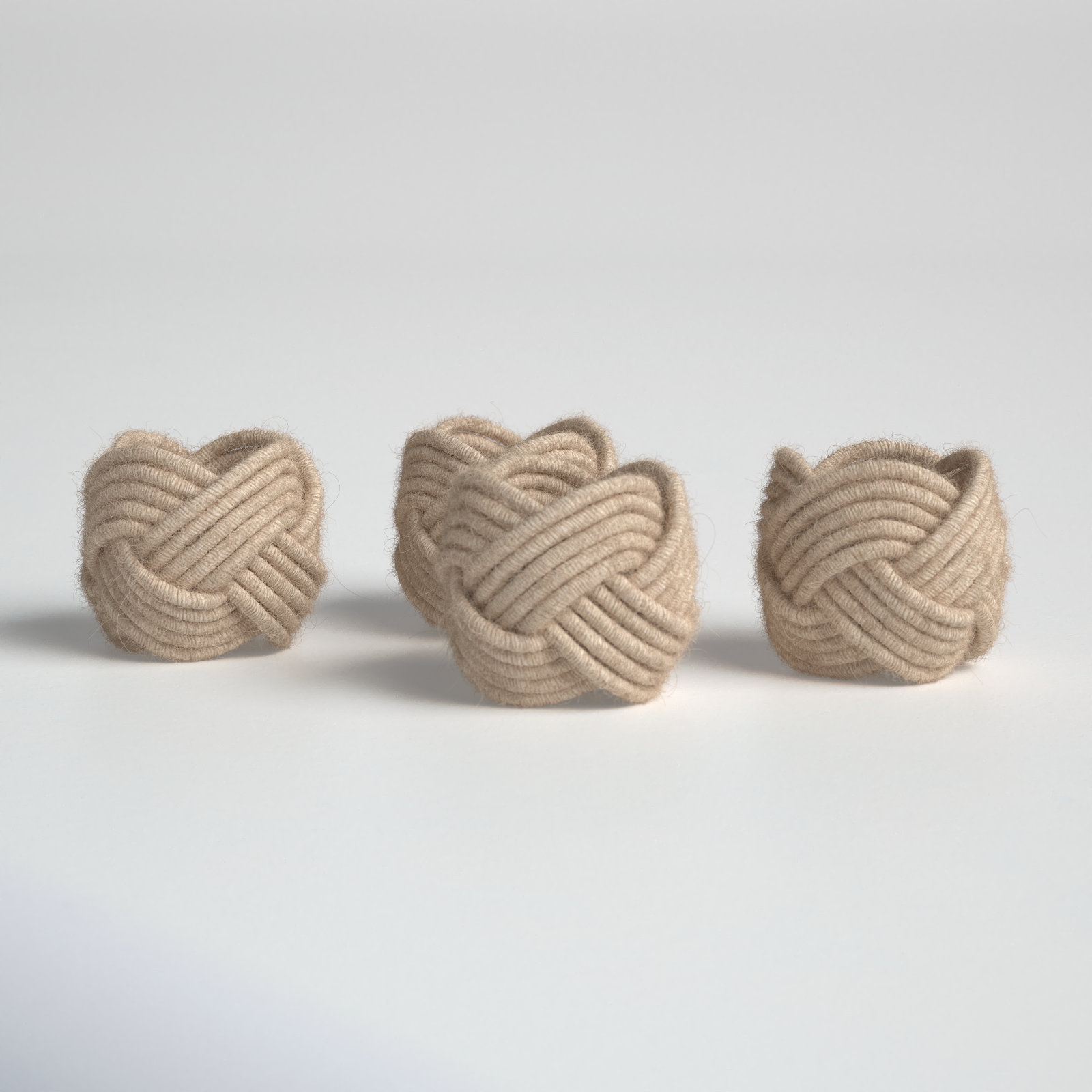 Harrietta Napkin Ring, Natural